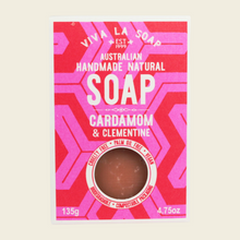Load image into Gallery viewer, Cardamom &amp; Clementine Natural Soap 135gm Viva La Body