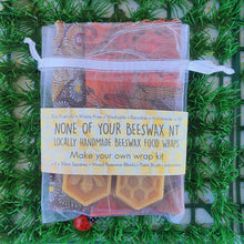 Load image into Gallery viewer, Make your own Beeswax Wraps DIY Kit