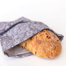 Load image into Gallery viewer, Bread Bag ~ Paisley