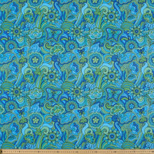 Load image into Gallery viewer, UnPaper Towel 6 Pack ~ Psychedelic Florals Pinks &amp; Blues