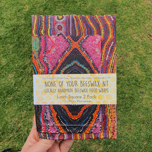 Indigenous Australian Water & Seed Dreaming Beeswax Wraps