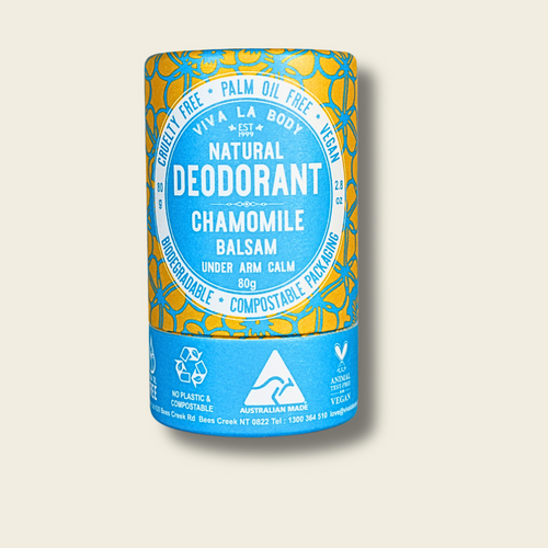 Natural Deodorant Chamomile Balsam 80g Tube VIVA LA BODY