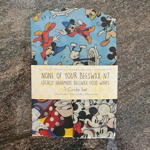 Mickey Mouse Beeswax Wraps (DISNEY)