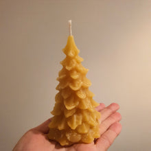 Load image into Gallery viewer, Christmas Tree 100% Pure Beeswax Candle