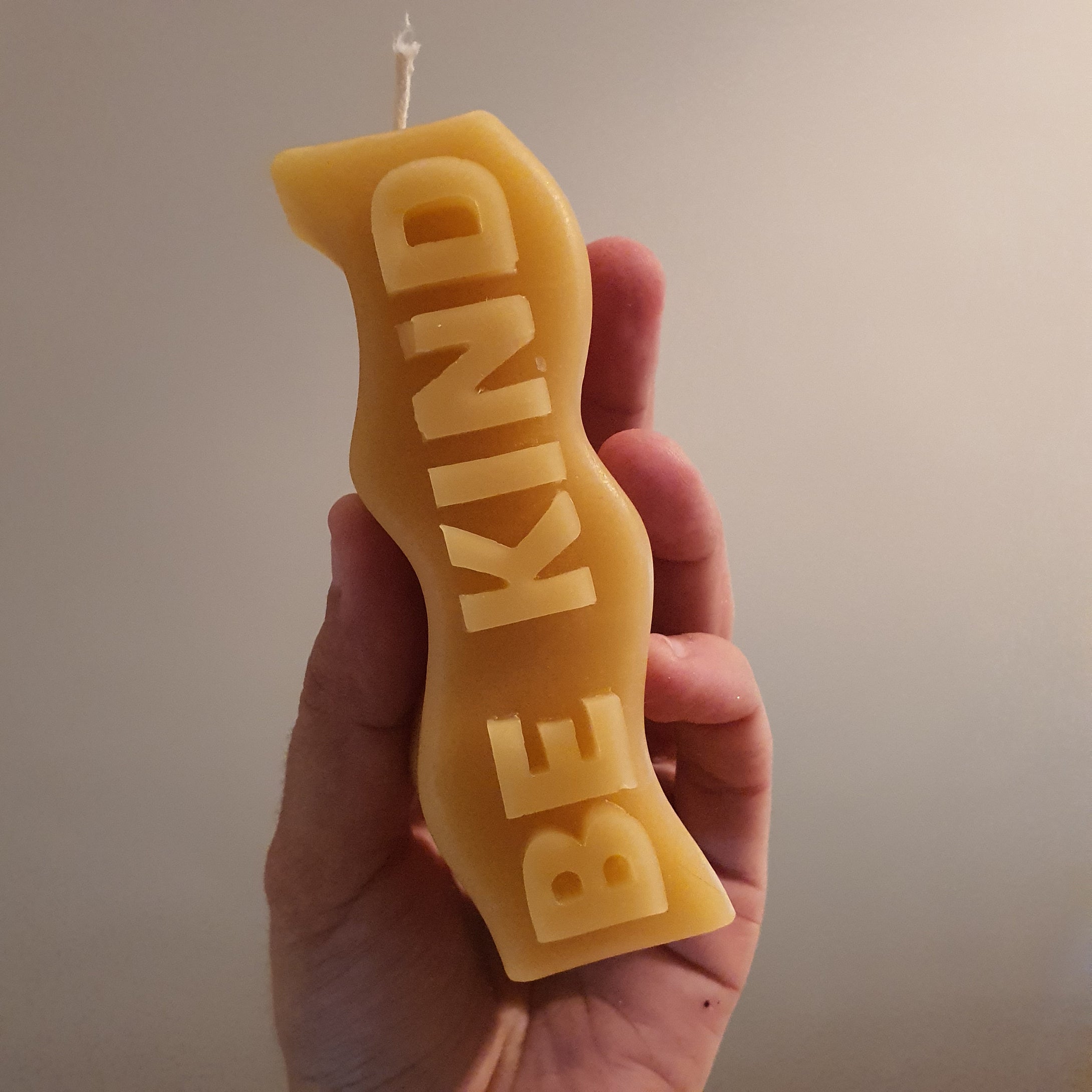 BE KIND 100% Pure Beeswax Candle