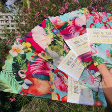 Load image into Gallery viewer, Tropical Bird Paradise Beeswax Wraps
