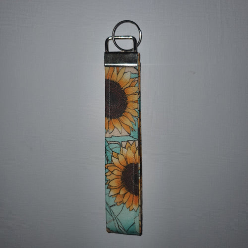 Sunflower Wristlet - Key Fob