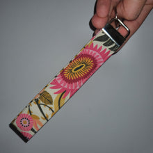 Load image into Gallery viewer, Leafy Floral Wristlet - Key Fob