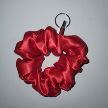 Load image into Gallery viewer, Satin Red Key Scrunchie Comfie