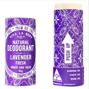 Natural Deodorant Lavender Fresh VIVA LA BODY