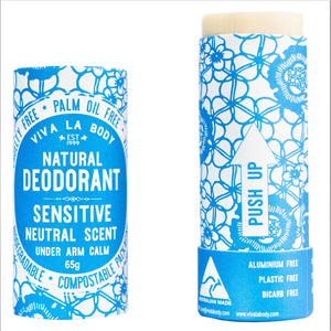 Natural Deodorant Sensitive Neutral Scent VIVA LA BODY
