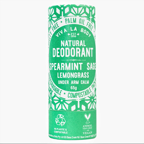 Natural Deodorant Spearmint, Sage & Lemongrass VIVA LA BODY