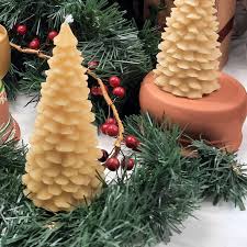 Christmas Tree 100% Pure Beeswax Candle