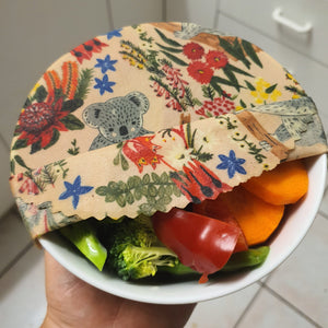 None of Your Beeswax NT Beeswax Wraps Value Mystery Pack of 3 Mixed Small Circle Beeswax Wraps