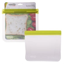 Load image into Gallery viewer, None of Your Beeswax NT Silicone Reusable Flat Sandwich Bag