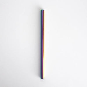 None of Your Beeswax NT Stainless Steel Straw Bubble Tea Rainbow Stainless Steel Straw