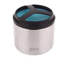 Load image into Gallery viewer, Oasis Oasis Insulated 1L Food Container, Aqua Lid