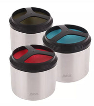 Load image into Gallery viewer, Oasis Oasis Insulated 1L Food Container, Charcoal Lid