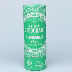 Viva La Body Deodorant Lemongrass Basil Viva La Body Natural Deodorant - Lemongrass Basil